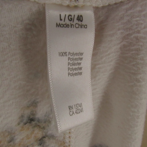 PJ Salvage Snoozing Reindeer Jogger PJ Bottoms L - Picture 12 of 16